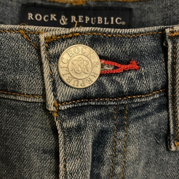 Rock & Republic Bumpershoot USA Memorial Day July 4th‎ Distressed Short women 8 - Picture 5 of 12